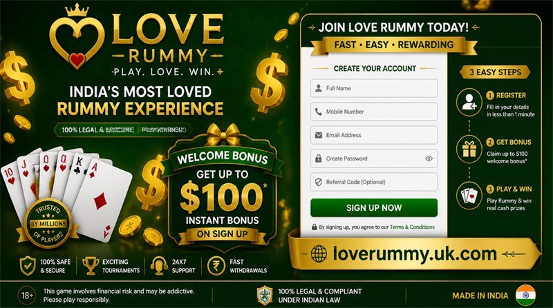 Love Rummy Register 1 Love Rummy Register 1